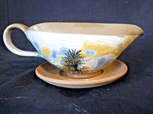 Boscastle mocha ware pottery - mocha,