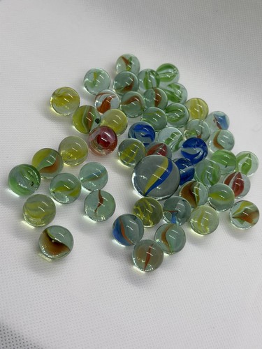 Vintage glass marbles bundle - vintage,
