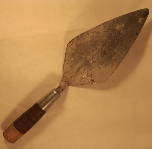 Vintage rose brick trowel - rose,