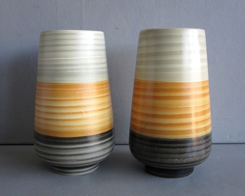 Vintage ellgreave pottery - ellgreave, pair