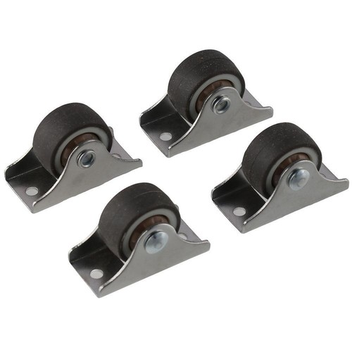 4pcs fixed caster wheels - 4pcs,
