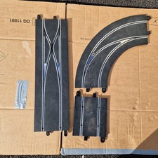 Scalextric C7036 & C7008 Digital Track Combo - Straights & Curve - used -working