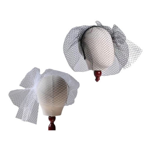 Wedding birdcage veil headband - wedding,