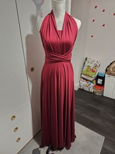 Burgundy Infinity Dress One