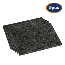 5pcs Black Speckled Granite Worktop Saver Paddle Cutting Slicing Chopping Board