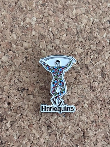 Harlequins rugby lapel pin - harlequins,