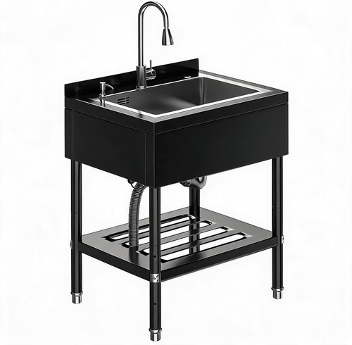 Freestanding utility sink - freestanding,