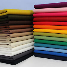 100% Cotton CANVAS fabric medium weight 92cm wide per metre & samples