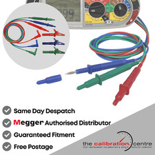 3 WIRE TEST LEADS MEGGER MULTIFUNCTION - MFT1710 MFT1720 MFT1730 MFT1735 MFT1835