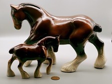 Vintage Figurine Shire Horse