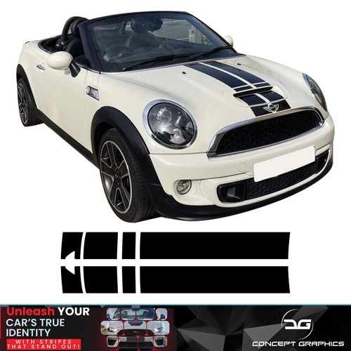 Bonnet stripe kit vinyl - kit,