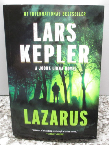 Lazarus joona linna - joona, novel