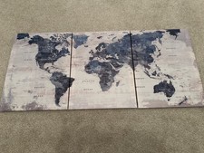 World Map Framed Poster (Size