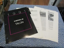 1991 EAGLE TALON DEALER ALBUM