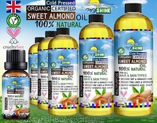 Sweet Almond Oil Organic Cold