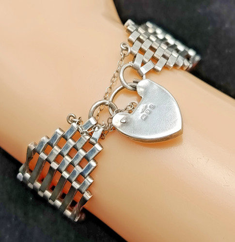 Vintage sterling silver - silver, gate