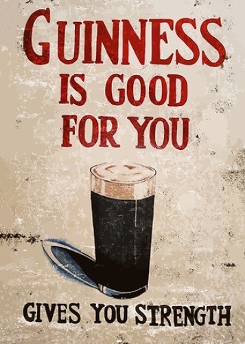 Guinness good for you - guinness,