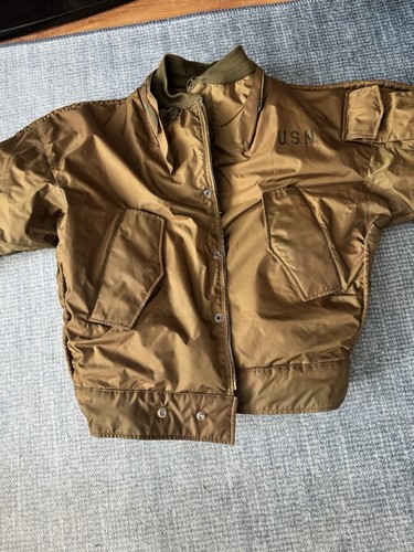 Navy usn deck jacket - us,