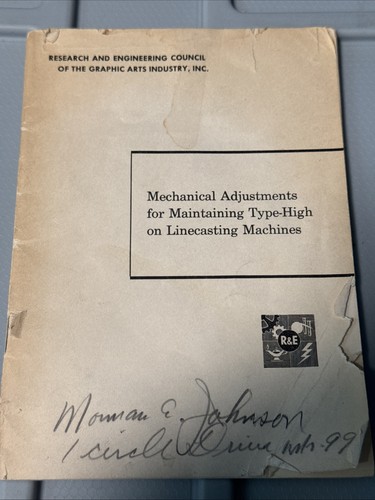 1960 printers reference - printers,