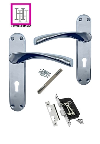 Lock door handle - lock,