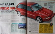 Original VOLVO 480 ES & Turbo (1986-1995)  PC Buyer's Guide magazine article