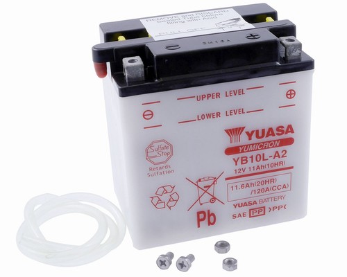 Battery yuasa yb10l - battery, for