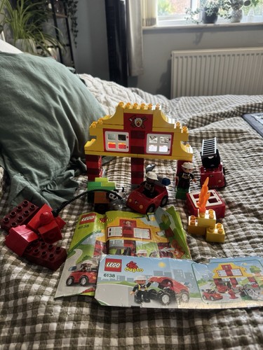 Lego duplo fire station - lego,