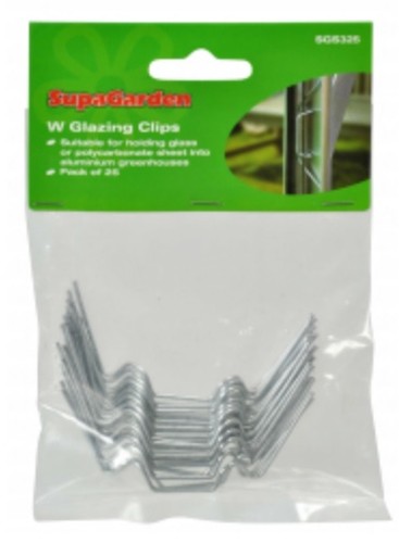 Glazing clips greenhouse - w,