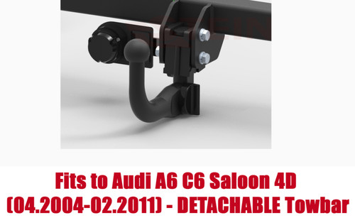Detachable tow bar - detachable,