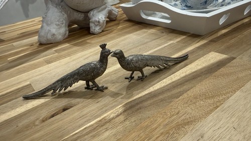 Pair vintage silver - pair, coloured