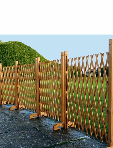 Expanding fence trellis pack - 4,