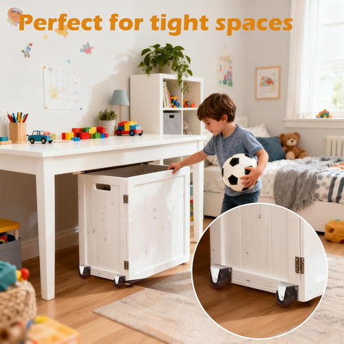 Low profile casters trundle - low,