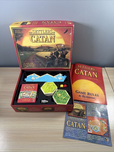 The settlers catan board - of,