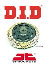 Yamaha YZF-R125 08-18 DID 428VX Gold X-Ring Chain & JT Sprocket Kit