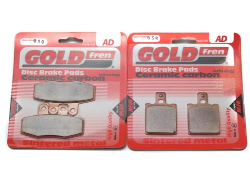 Brake pads front rear - pads,