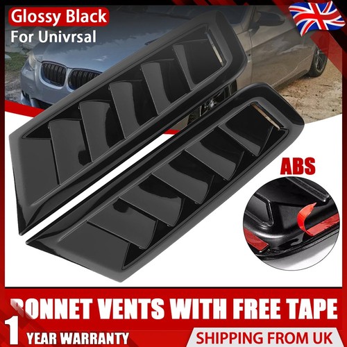 Gloss black car - gloss, hood