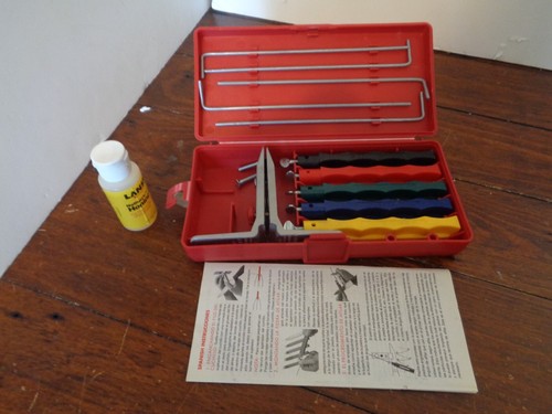 Lanksy sharpening system - sharpening, 5
