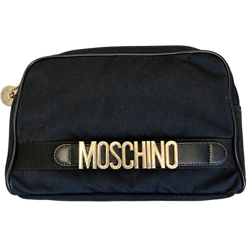 Moschino black zip - moschino,