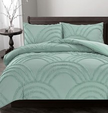 Zara Embossed Duvet Cover Set Pillowcases Soft Polyester Luxury Bed Linen Gift
