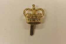 MILITARY BADGE CROWN WARRANT