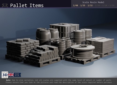 Pallet items 1 32 - items, 1/35
