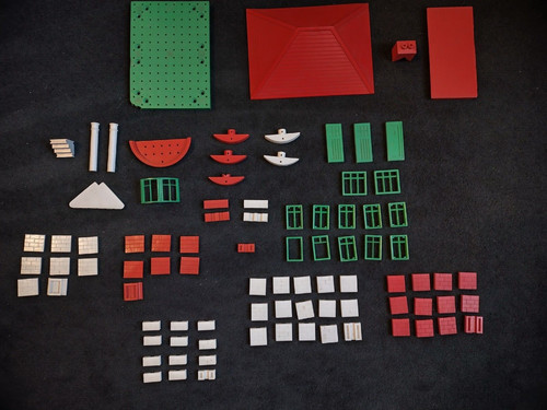 Bayko building set parts - bayko,