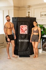 Infrared Light & Steam Sauna | Portable Sauna Pod for Detox & Relaxation
