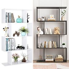Bookcase S-Shaped 4 Tier