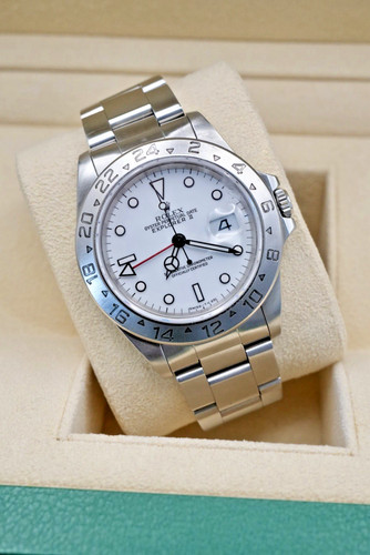 Rolex explorer polar white - rolex,