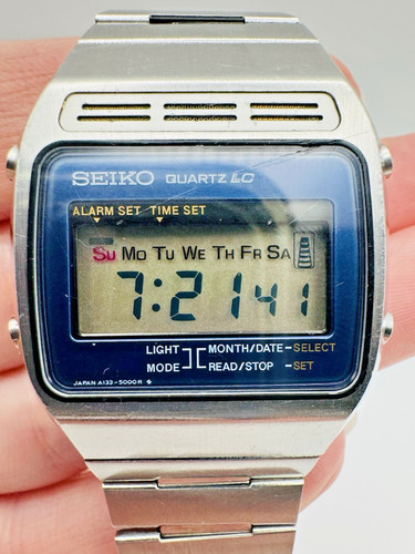 Vintage seiko quartz lcd - vintage,