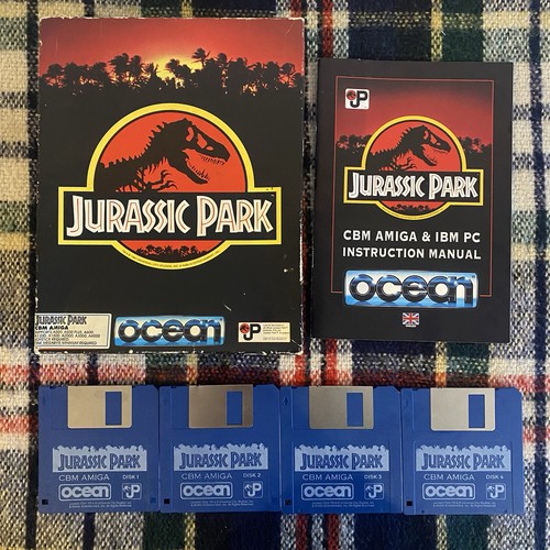 Commodore amiga jurassic park - jurassic,