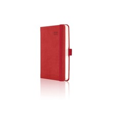 2026 Coral Red Ivory Tucson Pocket Diary by Castelli – Weekly with Facing Notes