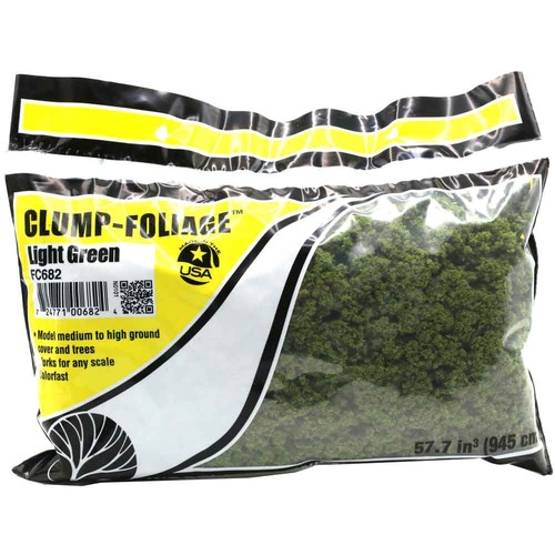 Woodland scenics clump foliage - woodland,