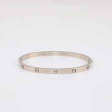 Cartier 18K White Gold Love
